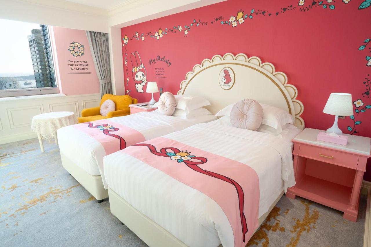Grand Hi Lai Hotel Kaohsiung Buitenkant foto Hello Kitty bedroom