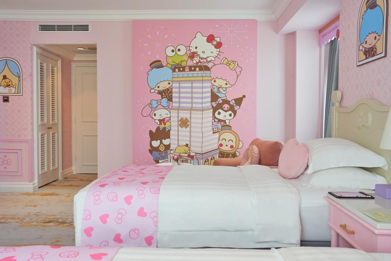 Grand Hi Lai Hotel Kaohsiung Buitenkant foto Hello Kitty bedroom